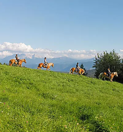 Paardrijvakantie in Zuid-Tirol: paardengefluister op de boerderij