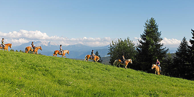 Paardrijvakantie in Zuid-Tirol: paardengefluister op de boerderij