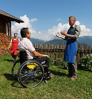 Drempelvrije accommodaties op de boerderij in Zuid-Tirol