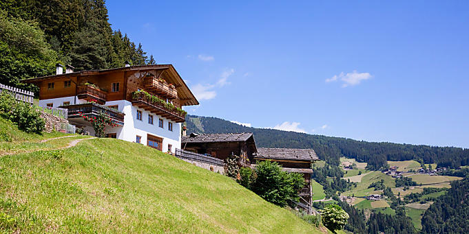 Vakantie op de bergboerderij in Zuid-Tirol