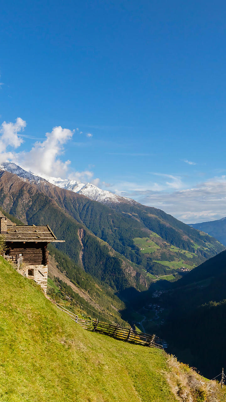 Extreme bergboerderijen in Zuid-Tirol
