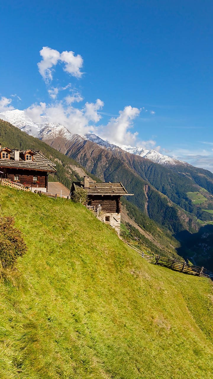 Extreme bergboerderijen in Zuid-Tirol