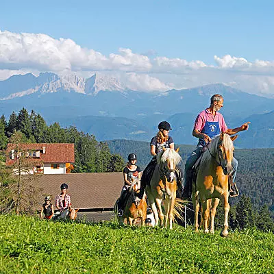 Vakantie op een ruiterboerderij in Zuid-Tirol
