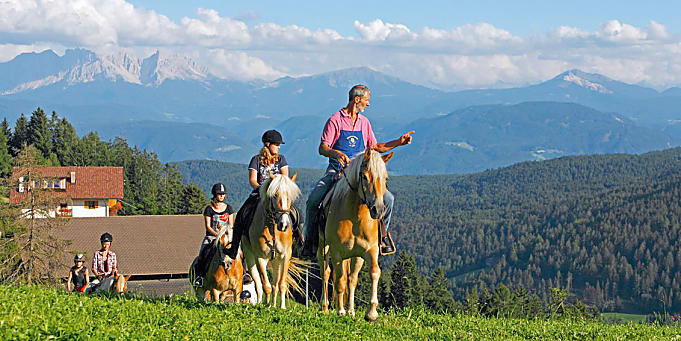 Vakantie op een ruiterboerderij in Zuid-Tirol