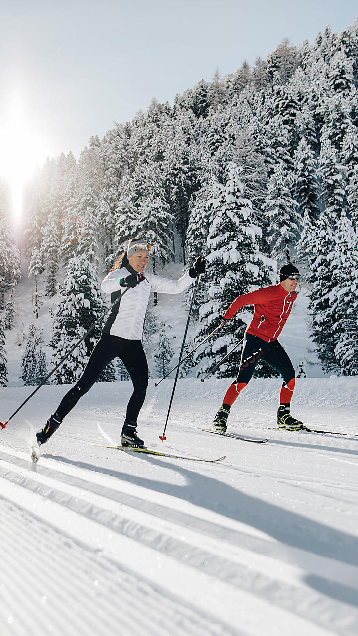 Langlaufen in Zuid-Tirol: vakantie aan de loipe