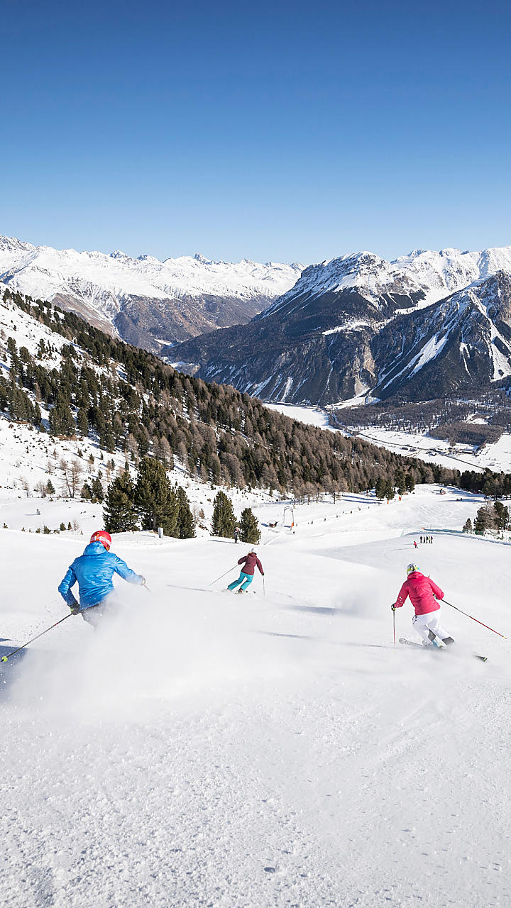 Elegante bochten
op fantastische pistes  