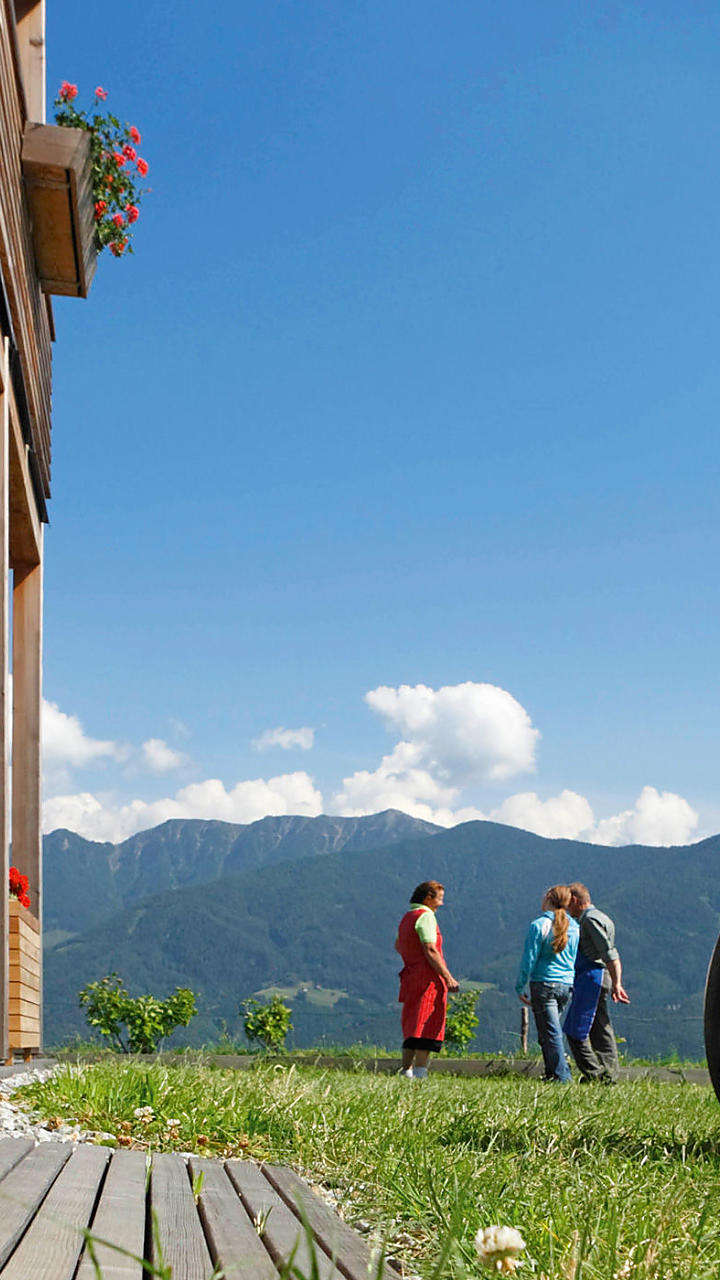 Drempelvrije accommodaties op de boerderij in Zuid-Tirol