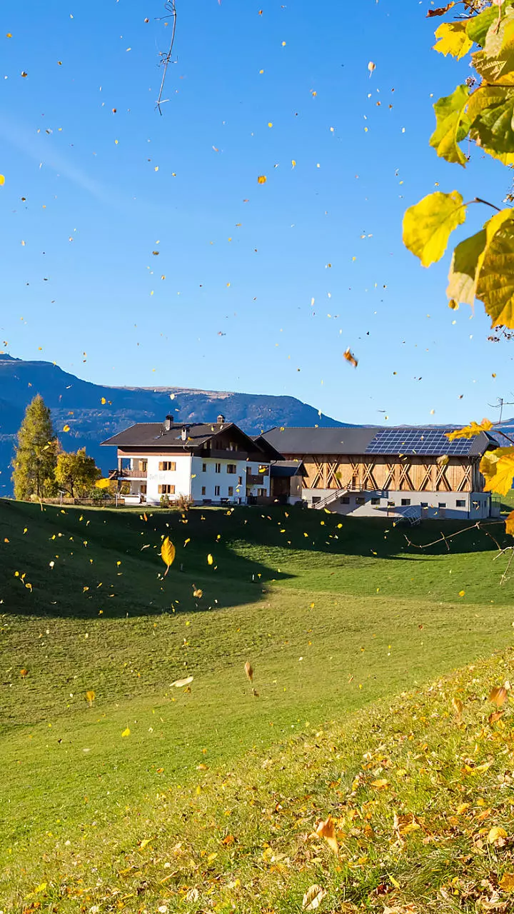 Herfstvakantie op de boerderij in Zuid-Tirol
