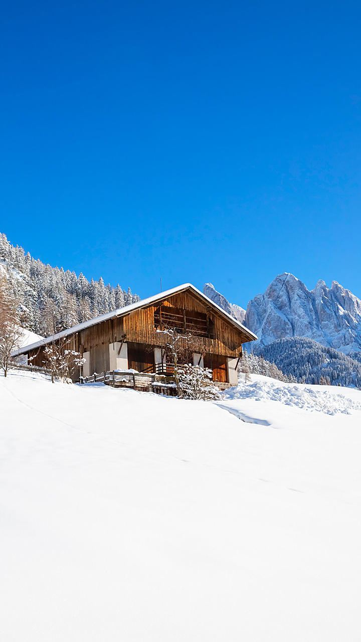 Wintervakantie op de boerderij in Zuid-Tirol