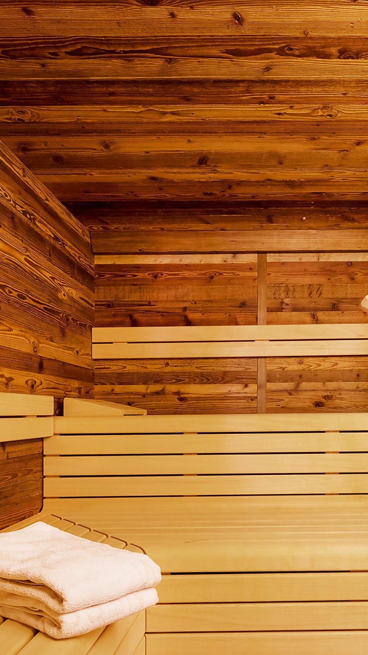 Sauna op de boerderij in Zuid-Tirol