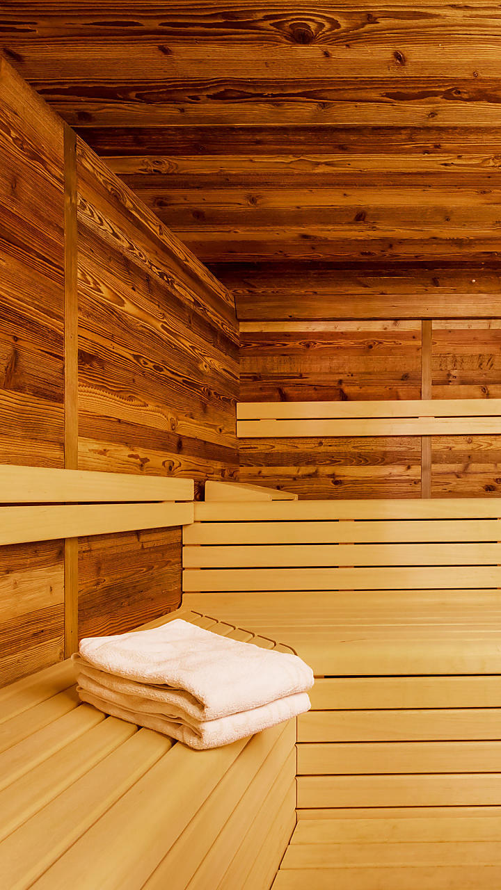 Sauna op de boerderij in Zuid-Tirol