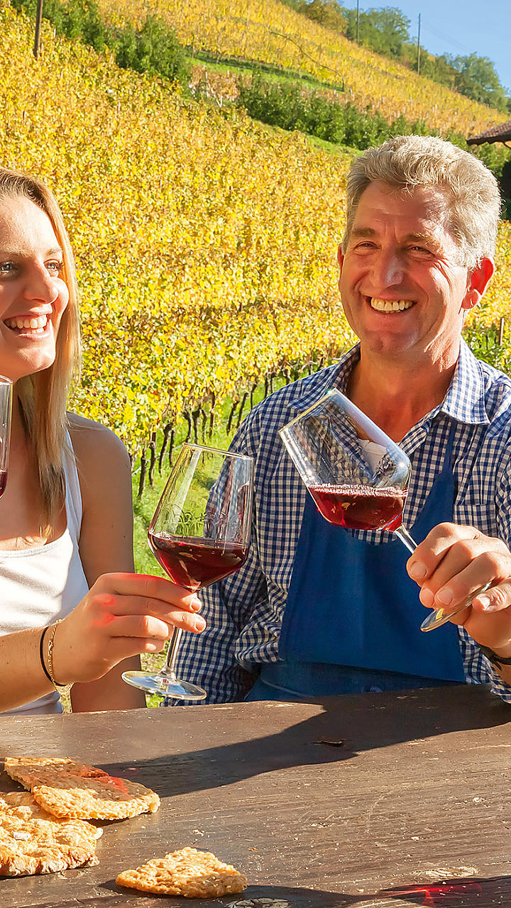 Vakantie op een wijnboerderij in Zuid-Tirol