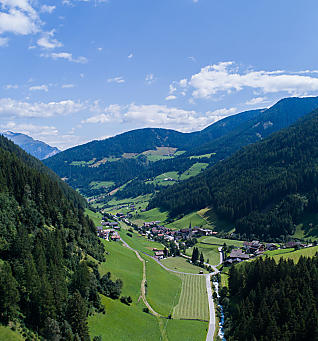 Vakantie op de boerderij in Jaufental