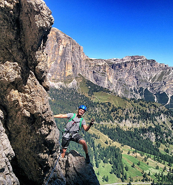 Pisciadù klettersteig: een hart van steen