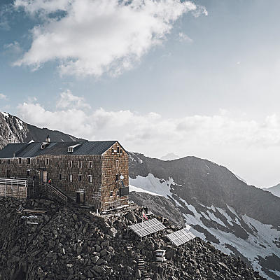 Becherhaus: de hoogste berghut in Zuid-Tirol