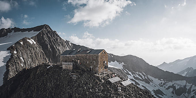 Becherhaus: de hoogste berghut in Zuid-Tirol
