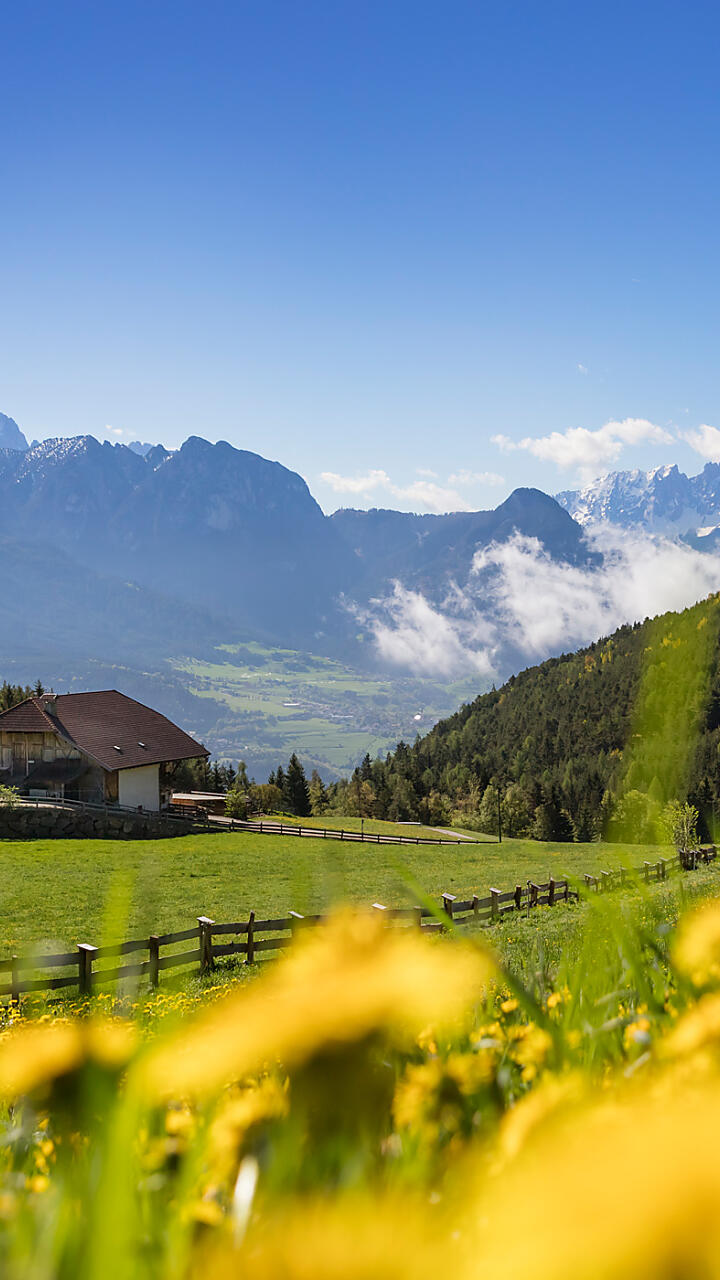 Vakantie op de boerderij met vakantiehuisjes in Zuid-Tirol
