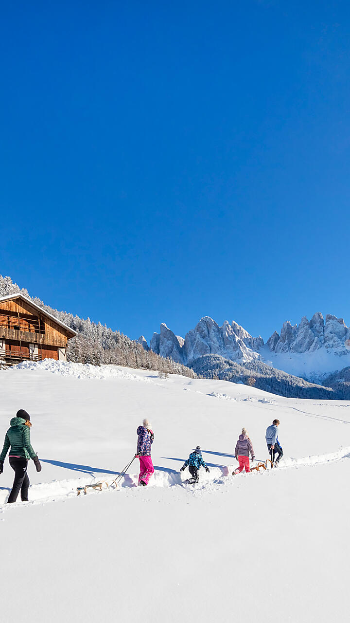 Vakantie op de boerderij met vakantiehuisjes in Zuid-Tirol