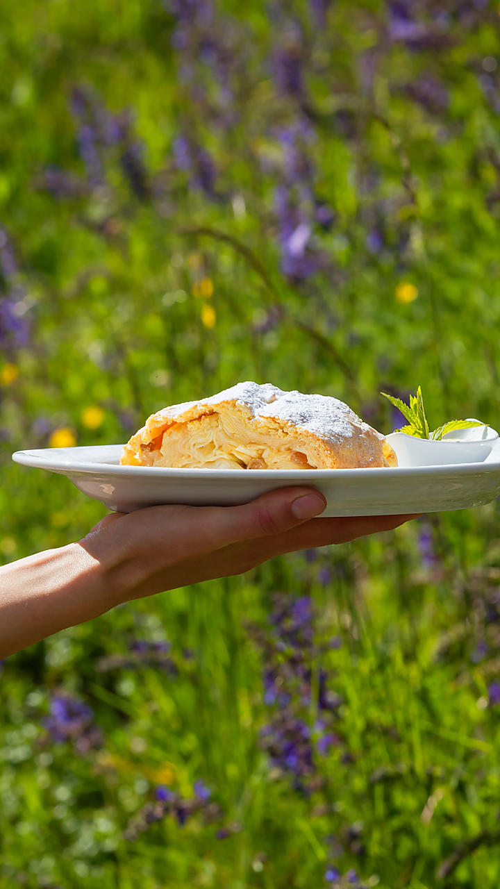 [Translate to Nederlands:] Apfelstrudel