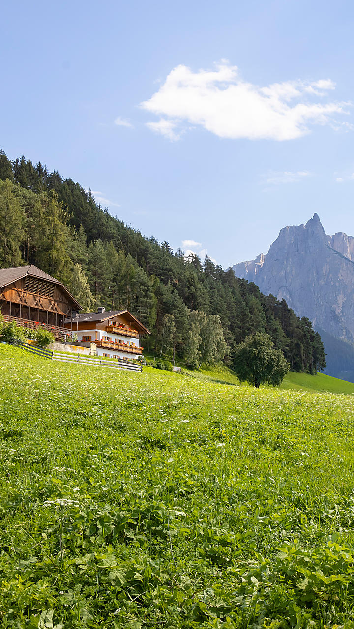 Vakantie op de boerderij met vakantiehuisjes in Zuid-Tirol