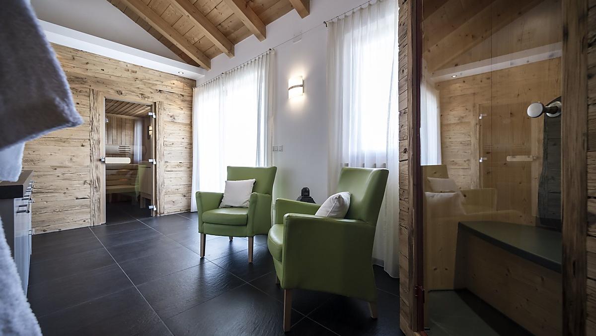 Sauna, rustruimte, infraroodcabine