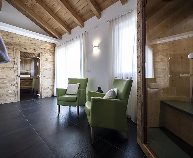 Sauna, rustruimte, infraroodcabine
