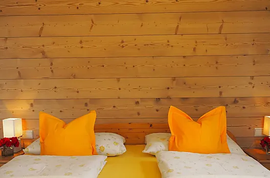 De slaapkamer in onze vakantiewoning
