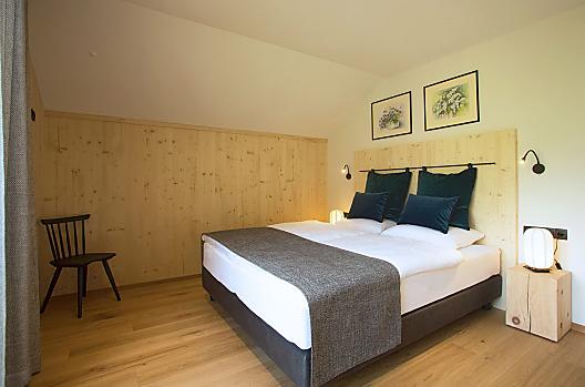 Gezellige slaapkamer in appartement Zielspitz