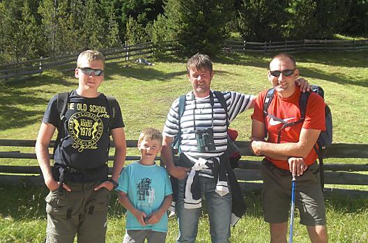 Excursie naar de Zanser Alm met onze lieve gasten