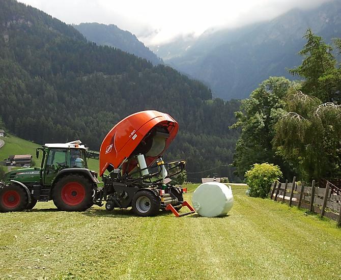 Werken op de weide