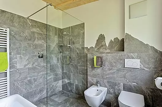 Badkamer van woning Lang- & Plattkofel