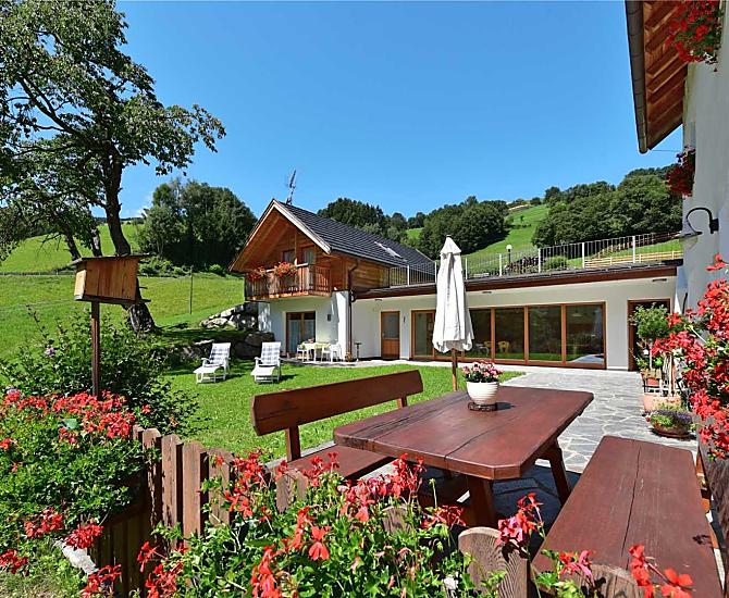 Vakantievilla met de lounge ernaast.