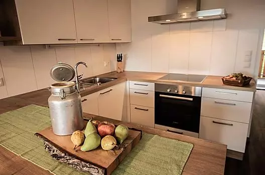 Keuken van woning Dolomiten