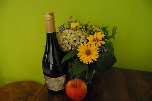 Cider, gemaakt van ons appelsap
