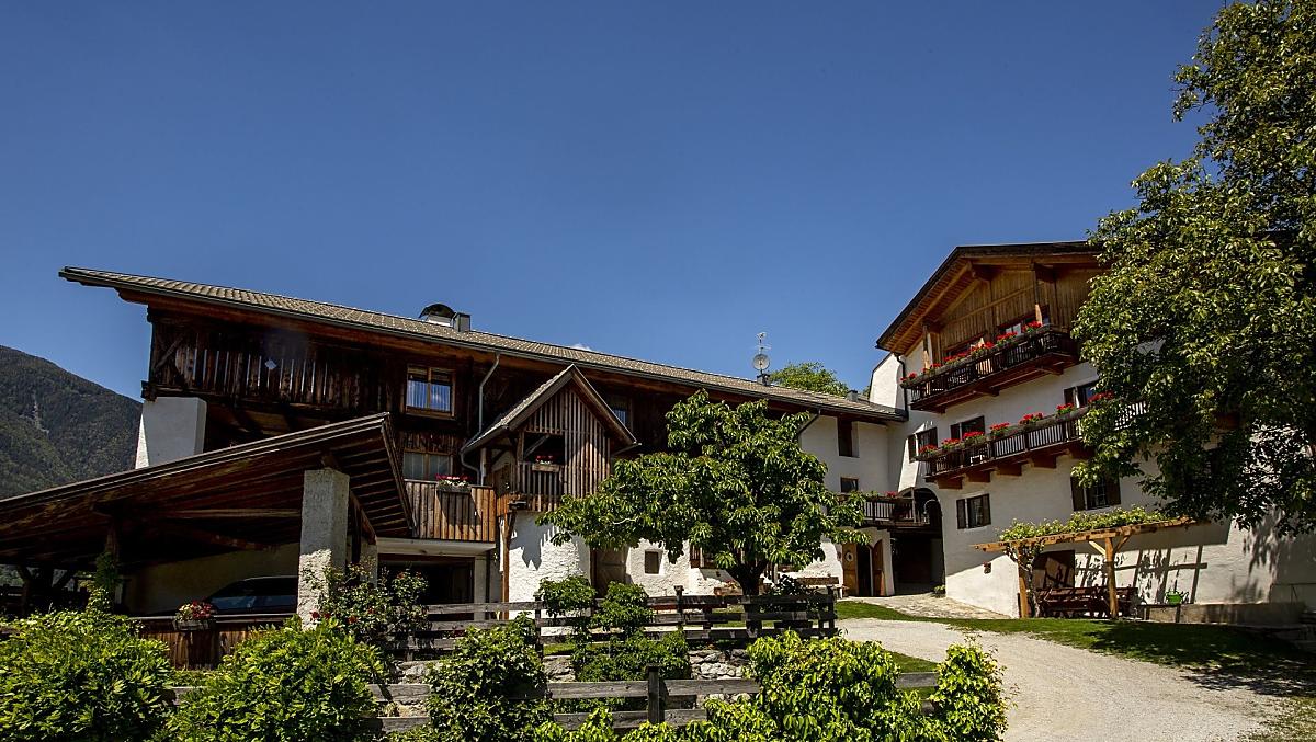 Strasserhof in de zomer