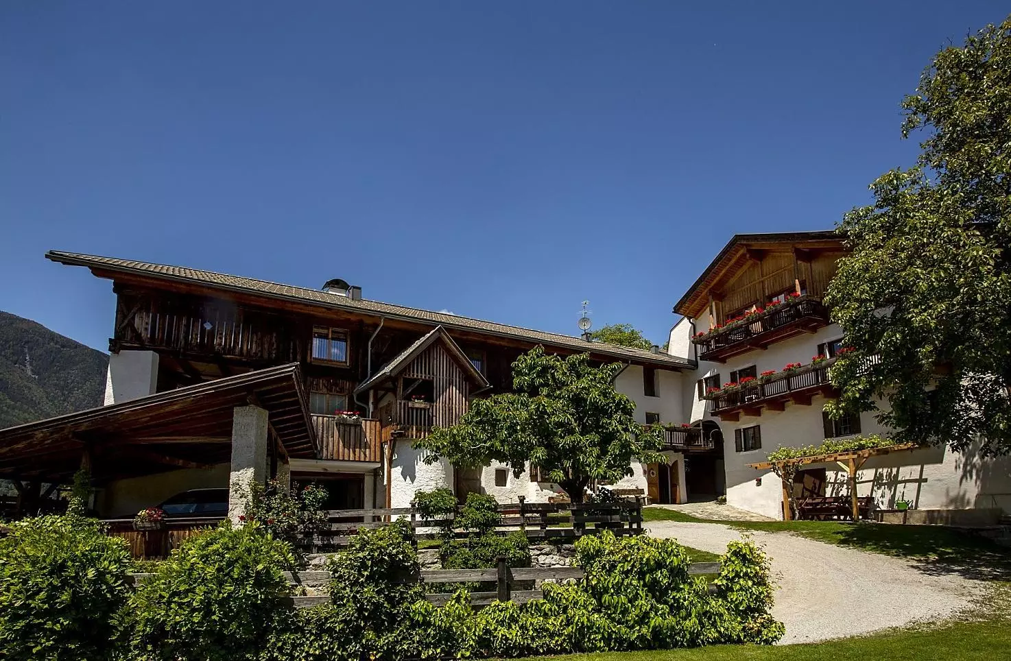 Strasserhof in de zomer