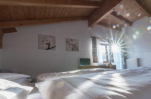 Lichtovergoten kamers met panorama-uitzicht op de wijngaarden en het Eisacktal.