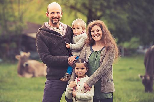 Günther, Karin, Ida en Karl