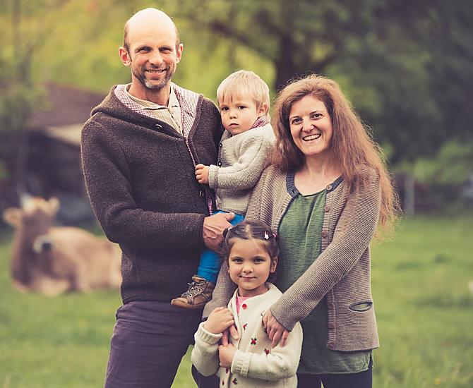 Günther, Karin, Ida en Karl
