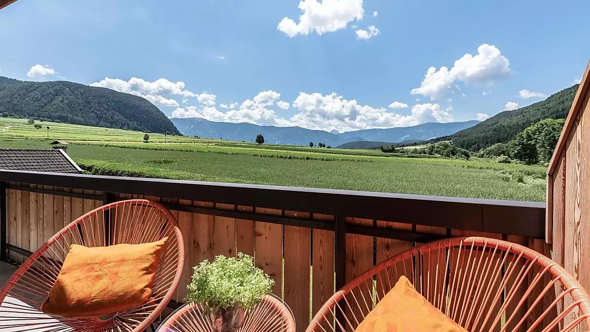 Panoramablik op de Kronplatz
