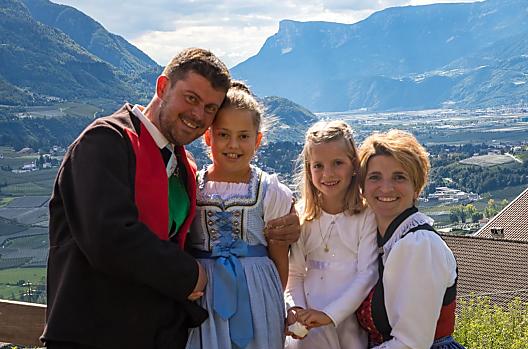 Dit zijn wij: Werner, Katharina, Charlotte en Johanna