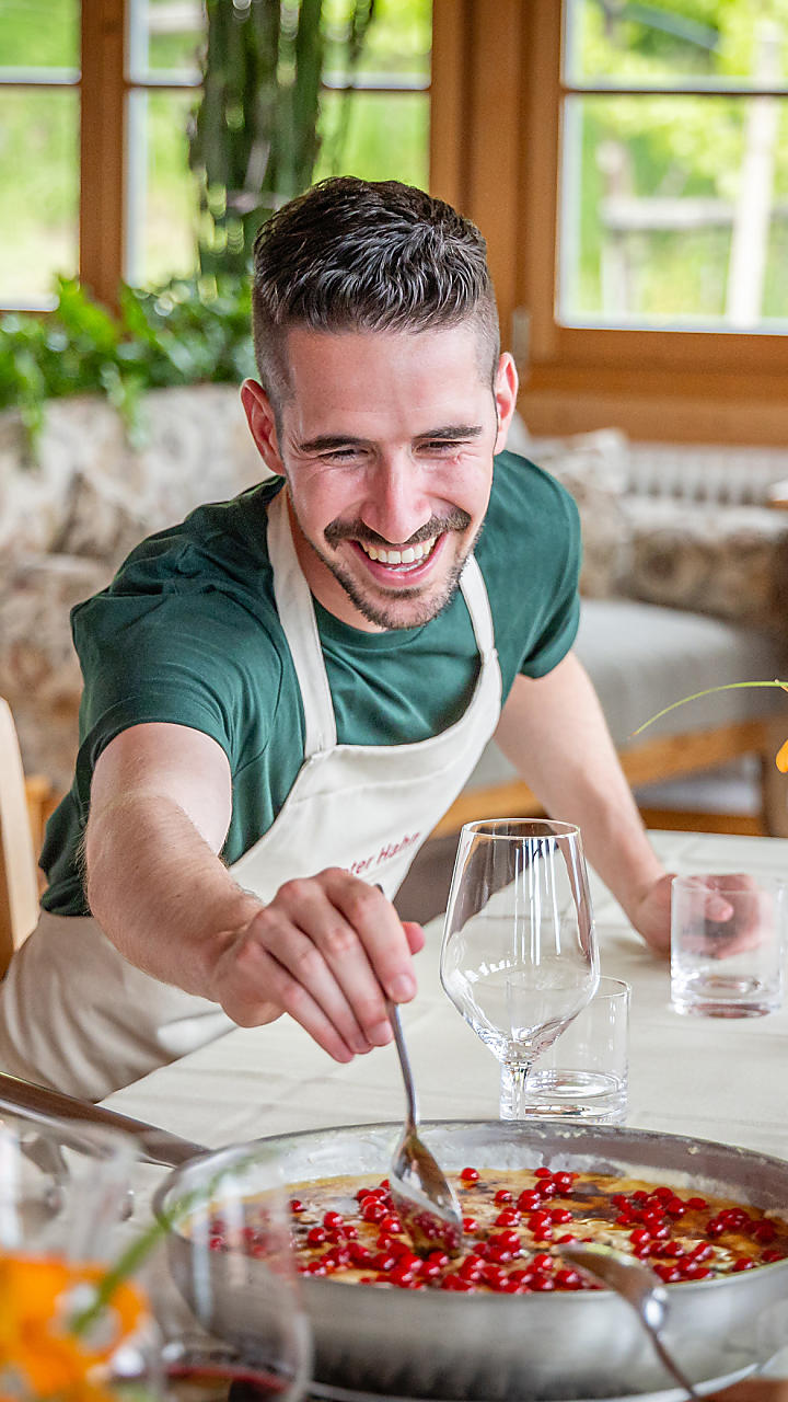 Regionale ingrediënten
gecombineerd met 
traditionele gerechten