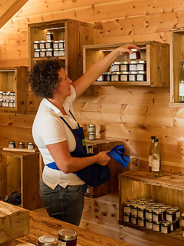 Boerderijwinkel in Zuid-Tirol