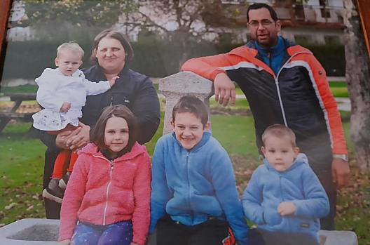 Stefan en Christine Felderer met de kinderen Matthias, Valentina, Daniel en Anna.