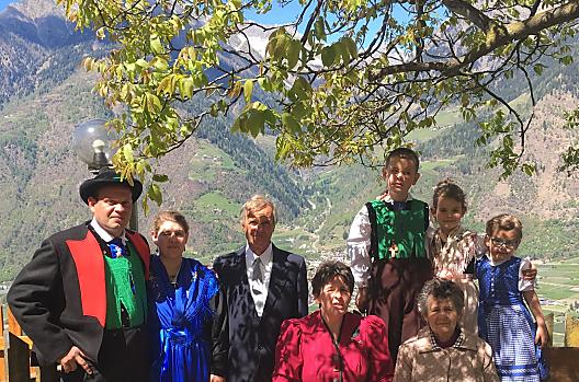 Vier generaties in één oogopslag.