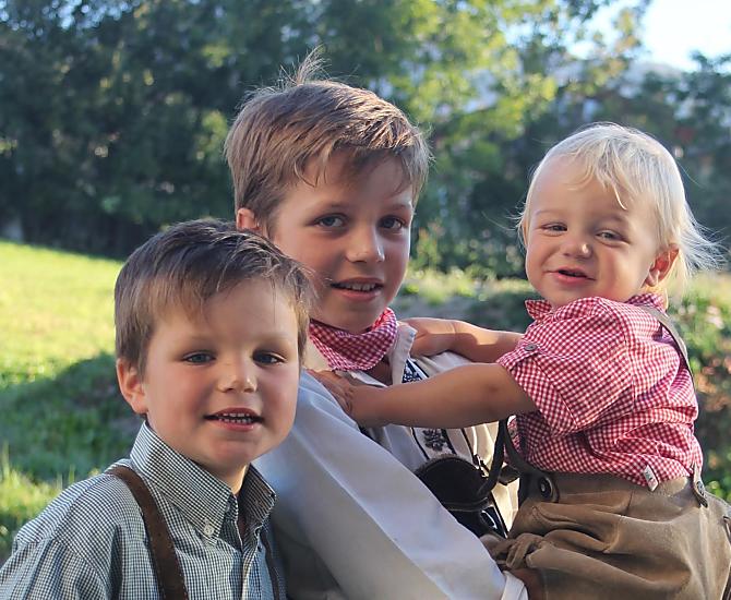 Onze drie jongens