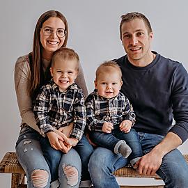  Matthias, Tanja, Leo en Paul