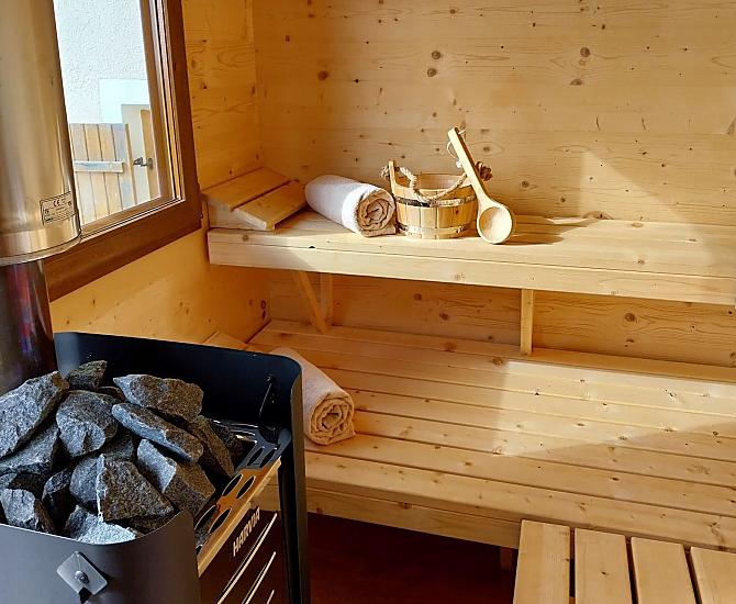 Onze Finse houtgestookte sauna