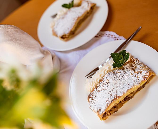 Zelfgemaakte apfelstrudel van Annelore