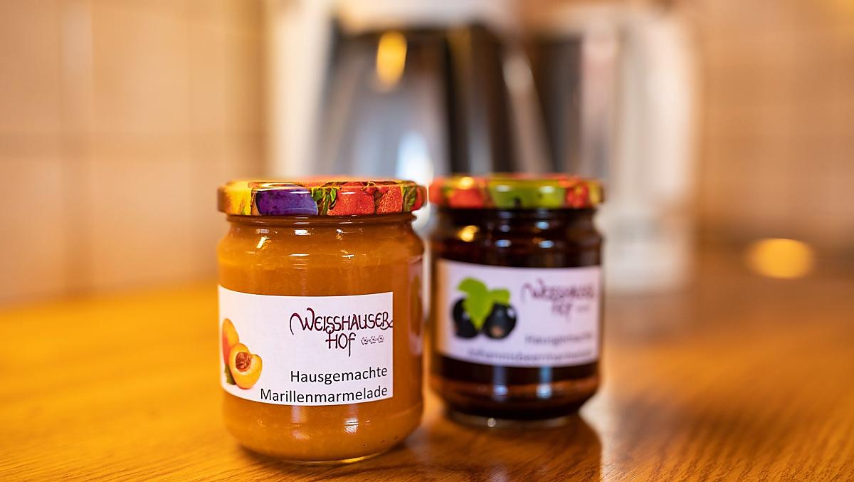 Zelfgemaakte jam